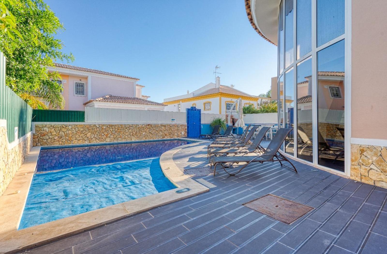 Full Private 300Sqm Villa Jacuzzi Heated Pool Ideal & Quiet Location Albufeira Exterior foto